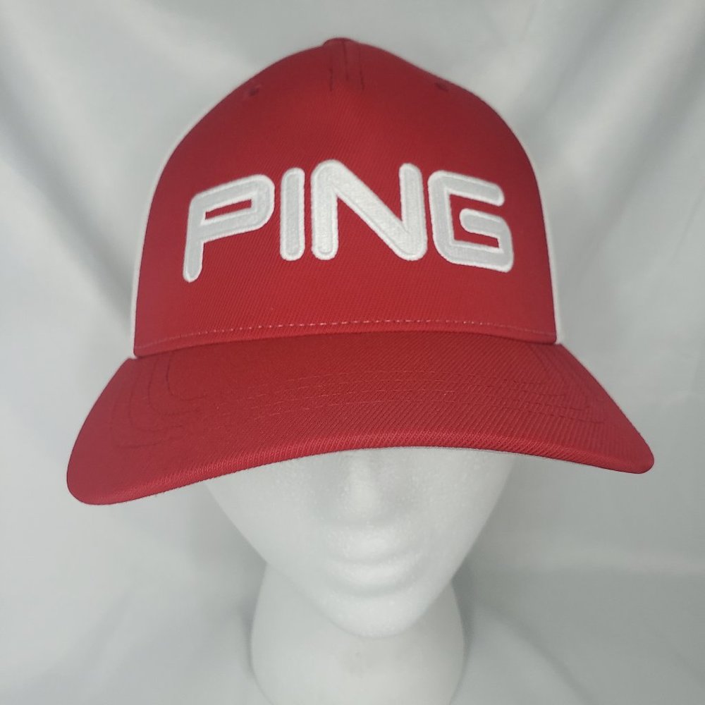 Ping Red & White Junior Interclub Snapback Cap
